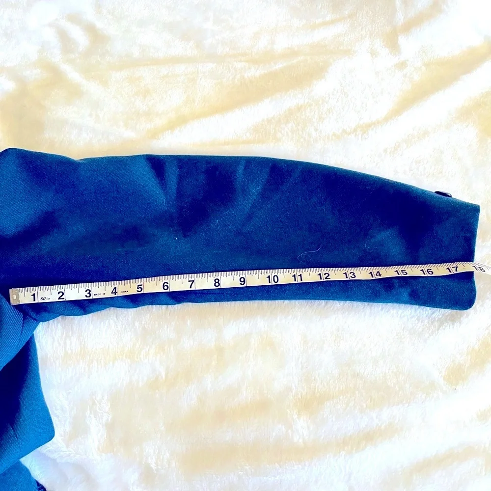 Vintage Men’s Blazer Clement S Crystal Inc Formal Wear 43 Wedding Long Blue EUC